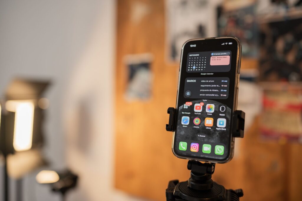 filmagem vertical para produção de reels gastronômicos com smartphone