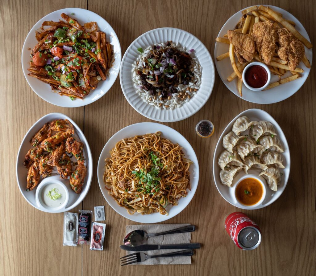 fotografia de comida restaurante